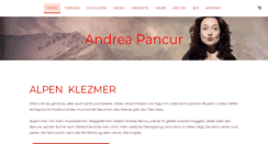 Desktop Screenshot of andrea-pancur.de